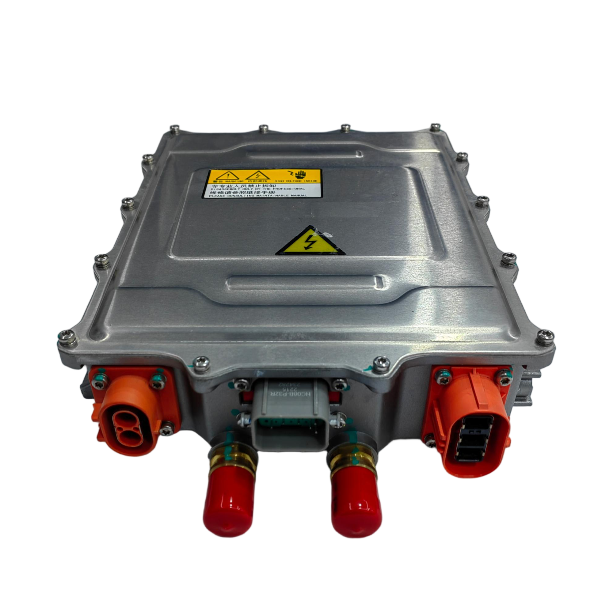 6,6 кВт KL-LW-540-12, 540 В, 12 А, встроенное зарядное устройство, жидкостное охлаждение, IP67, с CAN-шиной/включение