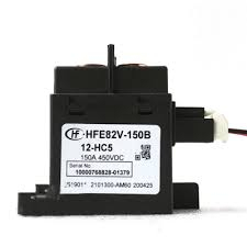 Реле постоянного тока Hongfa HFE82V-150B/XXX-XX-HC5X Серия контакторов Напряжение катушки 12/24 В постоянного тока