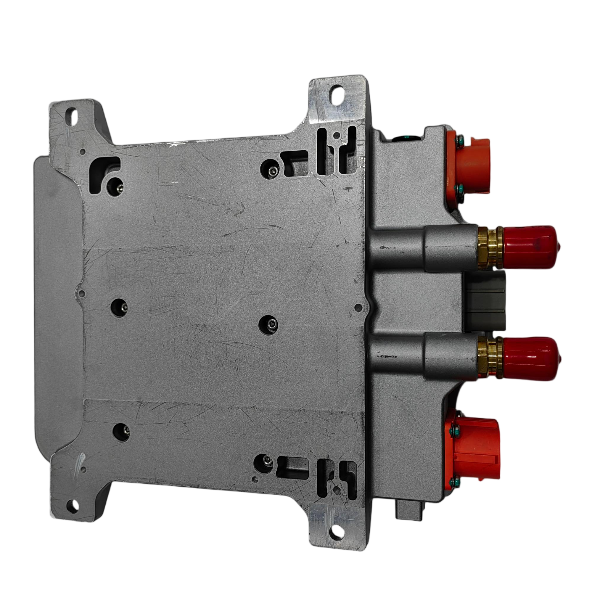 6,6 кВт KL-LW-540-12, 540 В, 12 А, встроенное зарядное устройство, жидкостное охлаждение, IP67, с CAN-шиной/включение