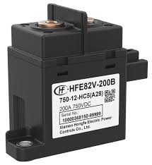 Реле постоянного тока Hongfa HFE82V-200B/XXX-XX-HC5X Серия контакторов Напряжение катушки 12/24 В постоянного тока